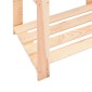 vidaXL Ραφιέρες 5 Επιπέδων 3 τεμ 250 κ 80x38x170 εκ Μασίφ Ξύλο Πεύκου