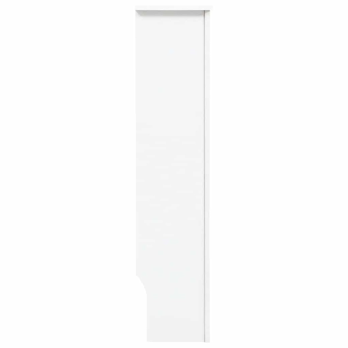 vidaXL Καλύμματα Καλοριφέρ 2 τεμ. Λευκά 112 x 19 x 81,5 εκ. από MDF