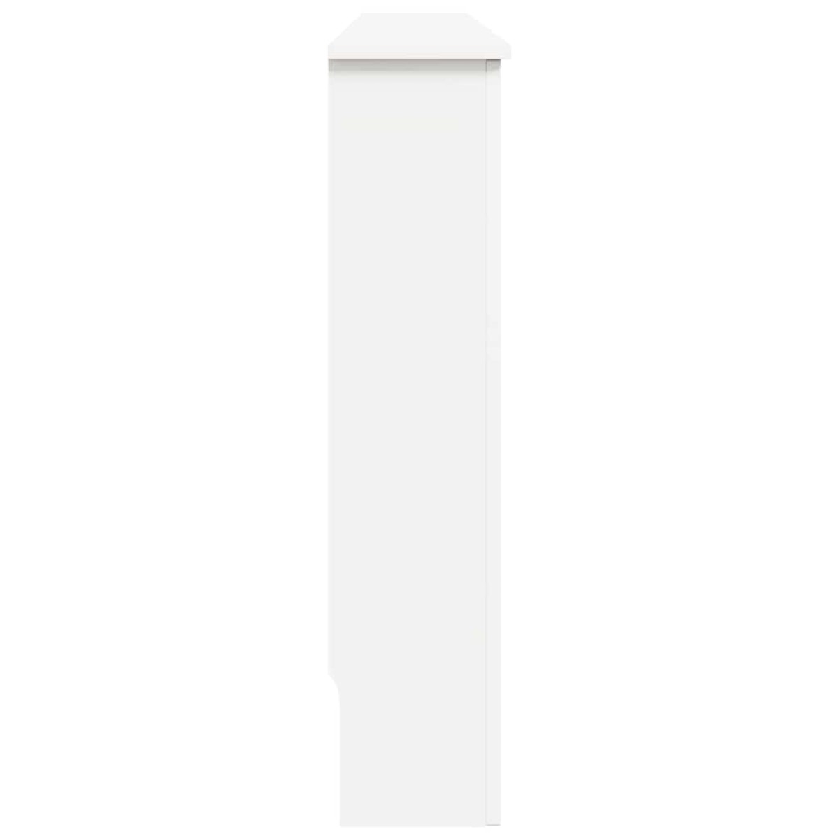 vidaXL Καλύμματα Καλοριφέρ 2 τεμ. Λευκά 112 x 19 x 81,5 εκ. από MDF
