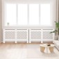vidaXL Καλύμματα Καλοριφέρ 2 τεμ. Λευκά 152 x 19 x 81,5 εκ. από MDF