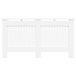 vidaXL Καλύμματα Καλοριφέρ 2 τεμ. Λευκά 152 x 19 x 81,5 εκ. από MDF