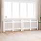 vidaXL Καλύμματα Καλοριφέρ 2 τεμ. Λευκά 152 x 19 x 81,5 εκ. από MDF