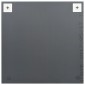 vidaXL Καθρέφτες Τοίχου 2 τεμ. Τετράγωνοι 50 x 50 εκ. Γυάλινοι