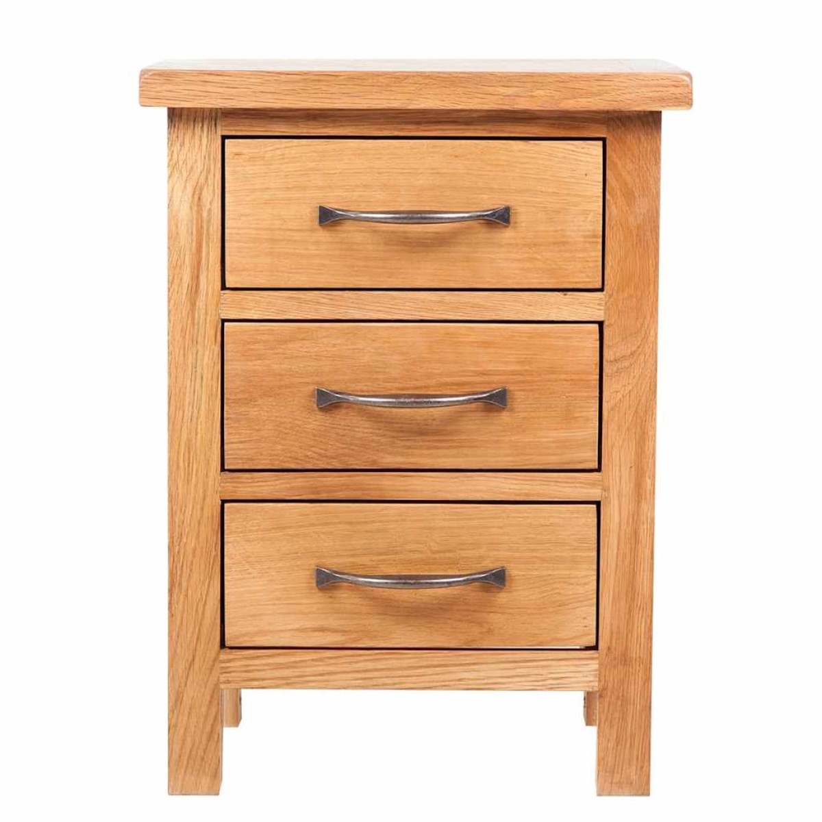 vidaXL Κομοδίνα 2 τεμ. 40 x 30 x 54 εκ. από Μασίφ Ξύλο Δρυός