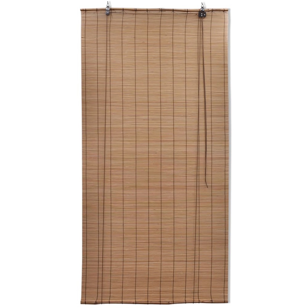 vidaXL Στόρια Σκίασης 2 τεμ. Καφέ 150 x 220 εκ. από Μπαμπού
