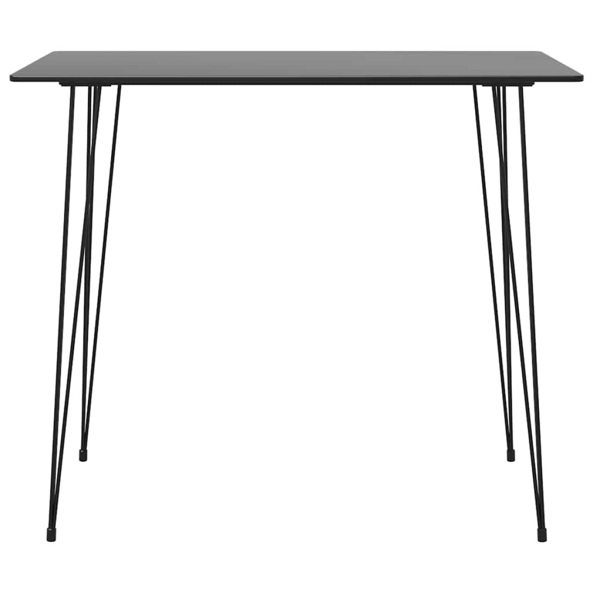 vidaXL Σετ Επίπλων Μπαρ 3 Τεμαχίων Μαύρο