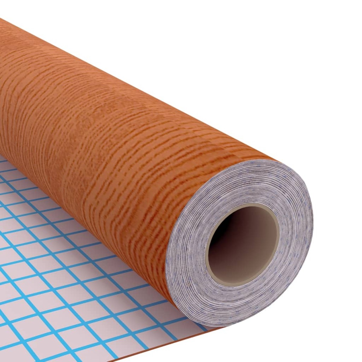 vidaXL Μεμβράνες Πόρτας Αυτοκόλλητες 4 τεμ Ανοιχτή Δρυς 210x90 εκ. PVC
