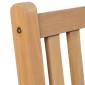 vidaXL Καρέκλες Κήπου 2 τεμ. από Μασίφ Ξύλο Teak με Μπεζ Μαξιλάρια