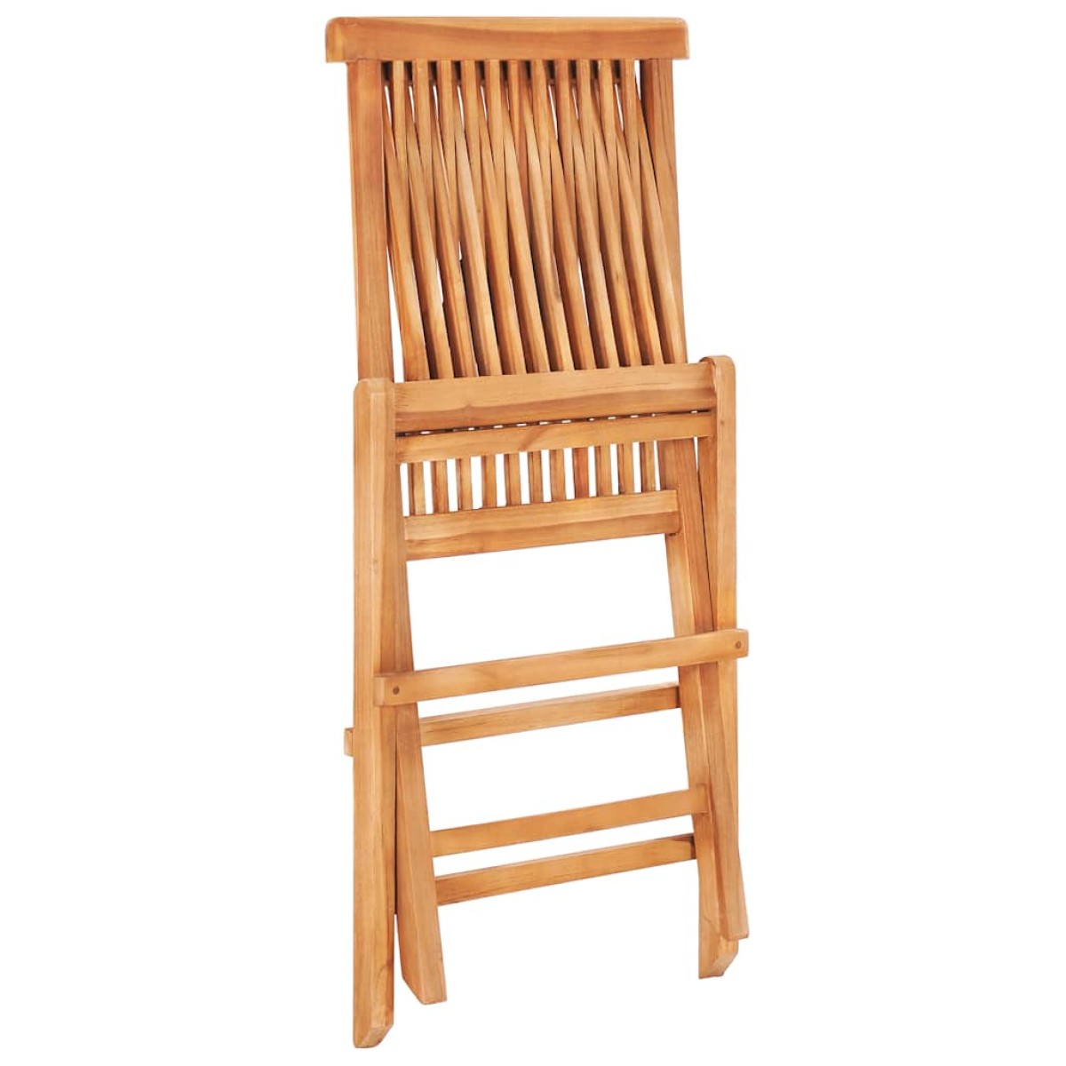 vidaXL Σετ Επίπλων Mπιστρό 3 τεμ. Μασίφ Ξύλο Teak με Ανθρακί Μαξιλάρια
