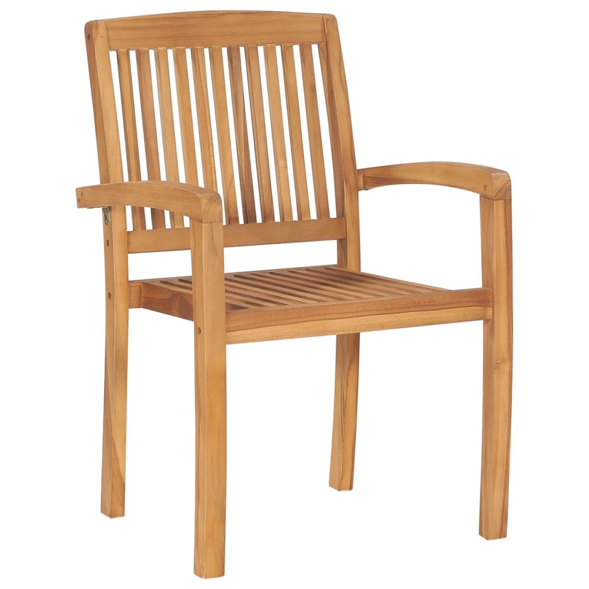 vidaXL Καρέκλες Κήπου 2 τεμ. από Μασίφ Ξύλο Teak με Taupe Μαξιλάρια