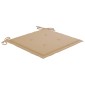 vidaXL Καρέκλες Τραπεζαρίας Εξ. Χώρου 2 τεμ. Ξύλο Ακακίας με Μαξιλάρια