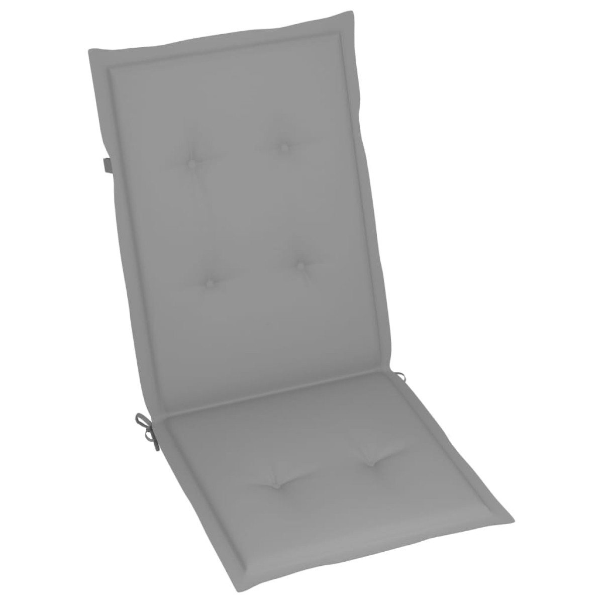 vidaXL Καρέκλες Κήπου Ανακλινόμενες 3 τεμ. Ξύλο Ακακίας με Μαξιλάρια