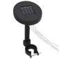 vidaXL Κιόσκι με Φωτάκια LED Ανθρακί 3 x 3 μ.