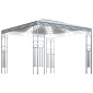 vidaXL Κιόσκι με Φωτάκια LED Κρεμ 300 x 300 εκ.