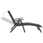 vidaXL Σετ Τραπεζαρίας Κήπου 10 Τεμαχίων Μαύρο / Ανθρακί