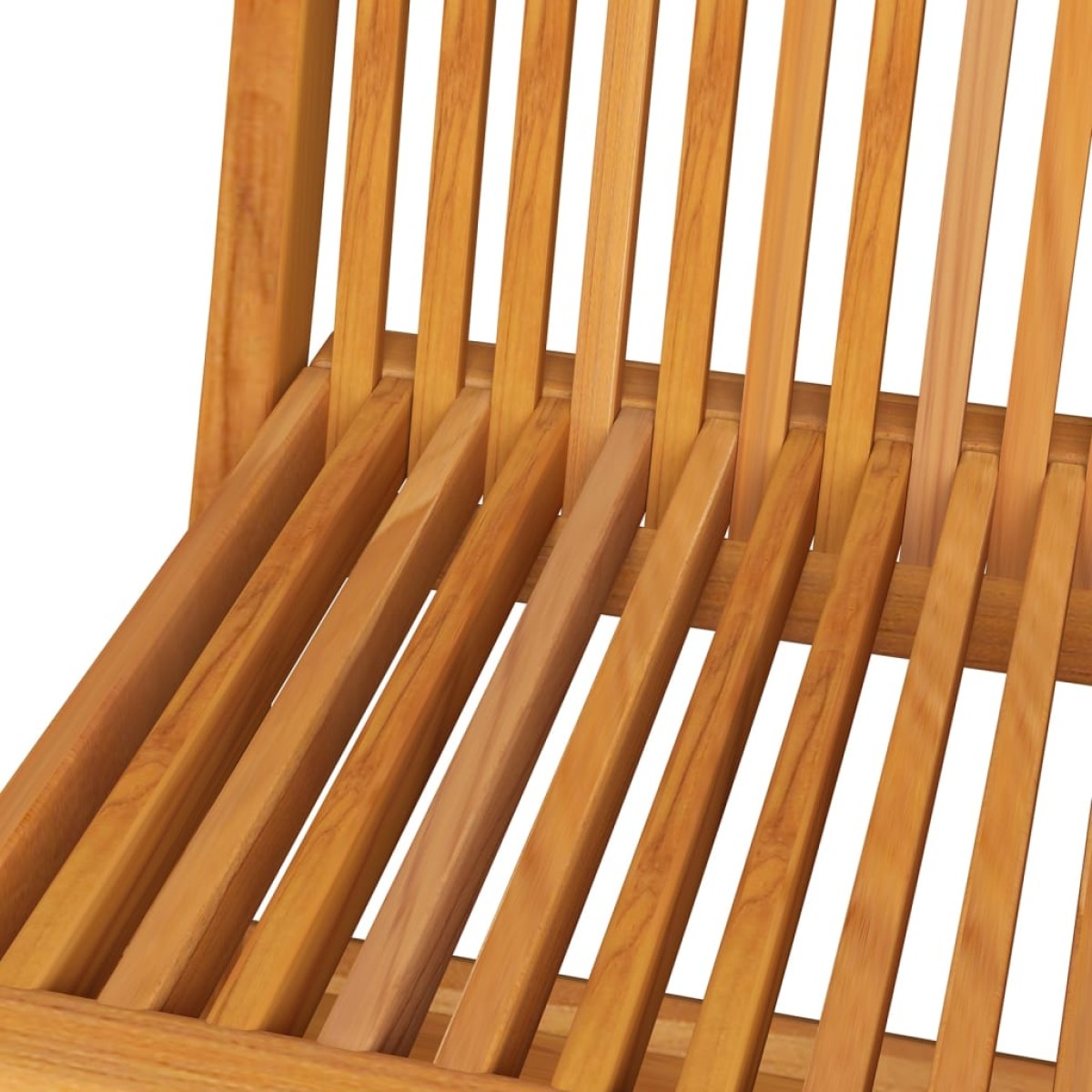 vidaXL Καρέκλες Κήπου 8 τεμ. Μασίφ Ξύλο Teak με Πράσινα Μαξιλάρια