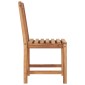 vidaXL Καρέκλες Κήπου 4 τεμ. από Μασίφ Ξύλο Teak με Μαξιλάρια