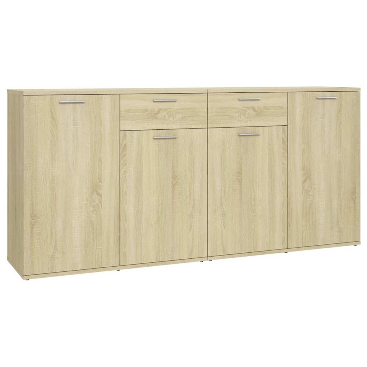 vidaXL Μπουφές Sonoma Δρυς 160 x 36 x 75 εκ. από Μοριοσανίδα