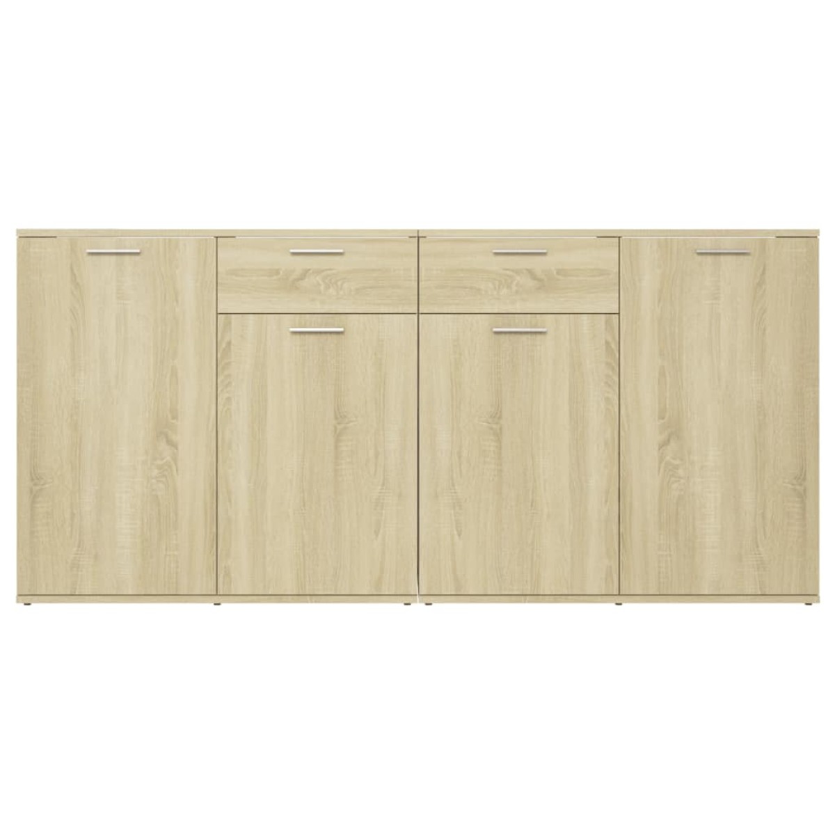 vidaXL Μπουφές Sonoma Δρυς 160 x 36 x 75 εκ. από Μοριοσανίδα