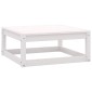 vidaXL Σαλόνι Κήπου Σετ 4 Τεμαχίων από Μασίφ Ξύλο Πεύκου με Μαξιλάρια