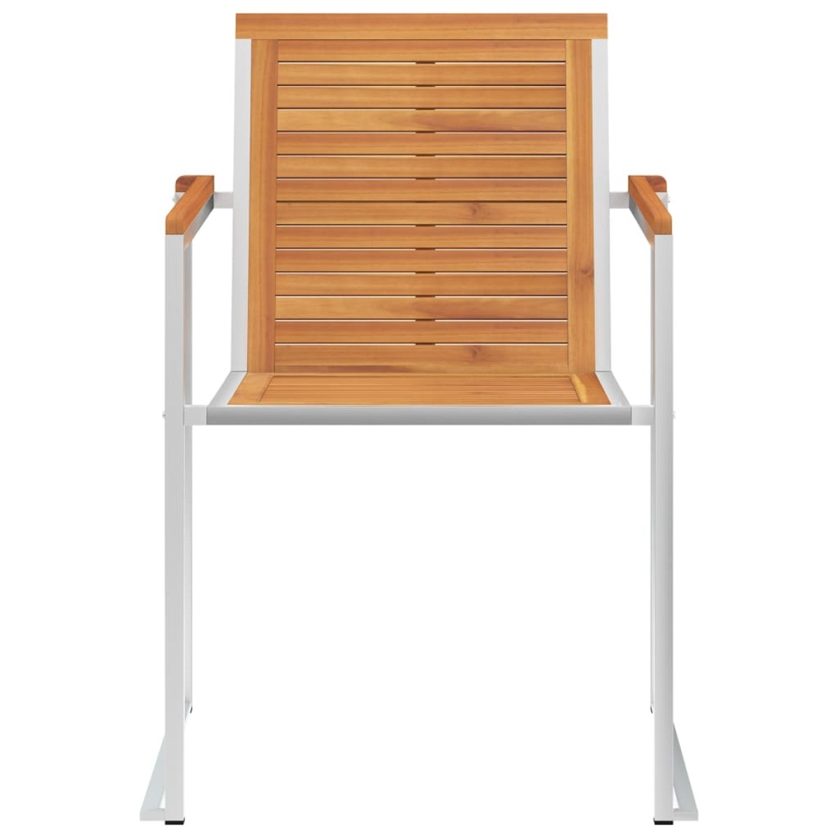 vidaXL Καρέκλες Κήπου 8 τεμ. από Μασίφ Ξύλο Ακακίας με Μαξιλάρια