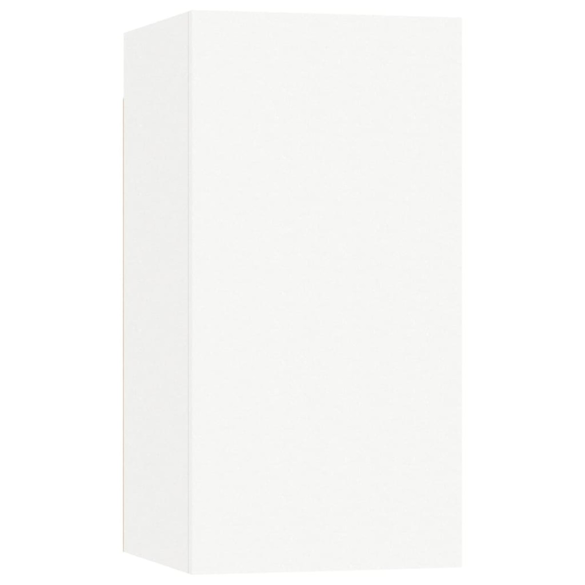 vidaXL Έπιπλα Τηλεόρασης 4 τεμ. Λευκά 30,5 x 30 x 60 εκ. Μοριοσανίδα