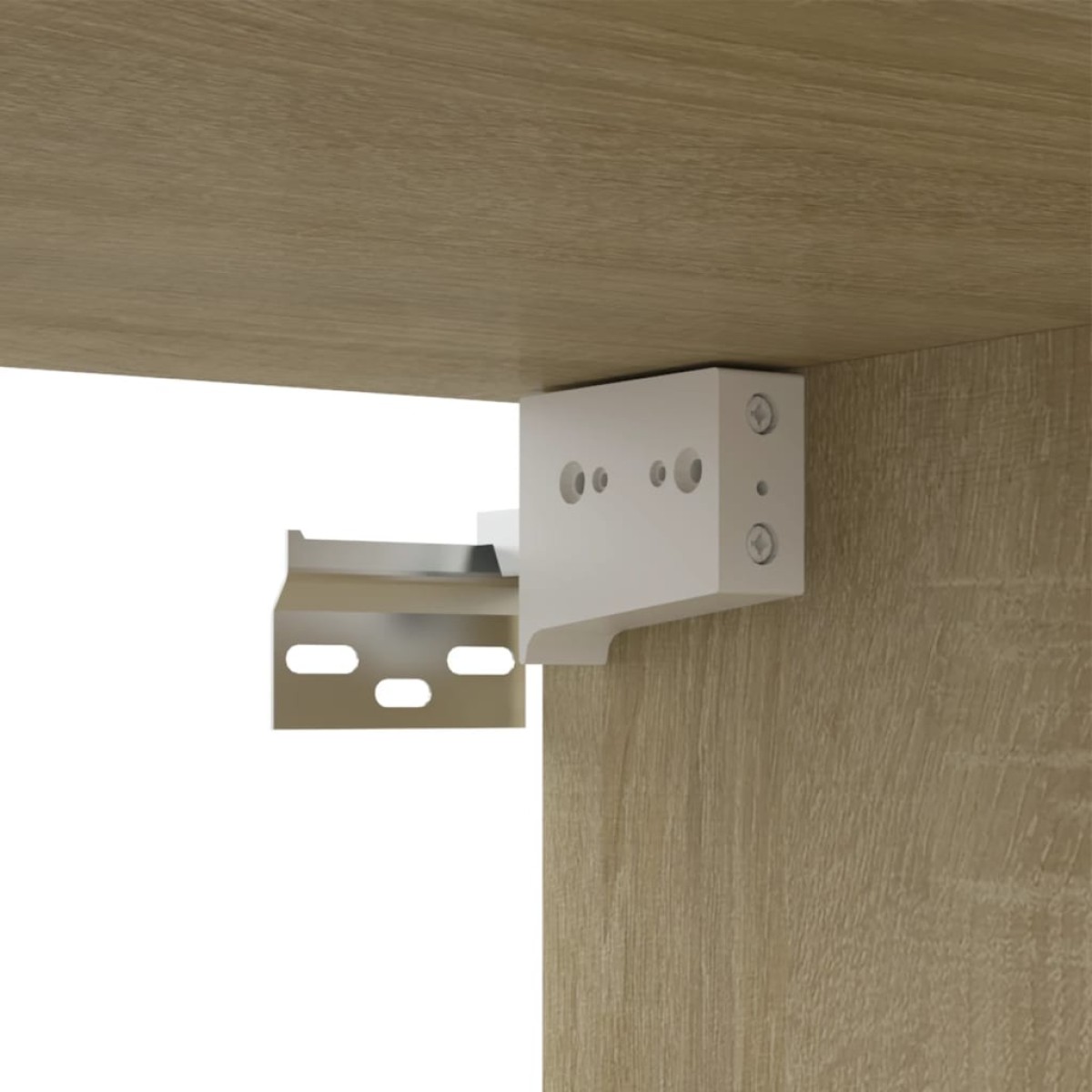 vidaXL Έπιπλα Τηλεόρασης 4 τεμ. Sonoma Δρυς 100x30x30 εκ. Μοριοσανίδα