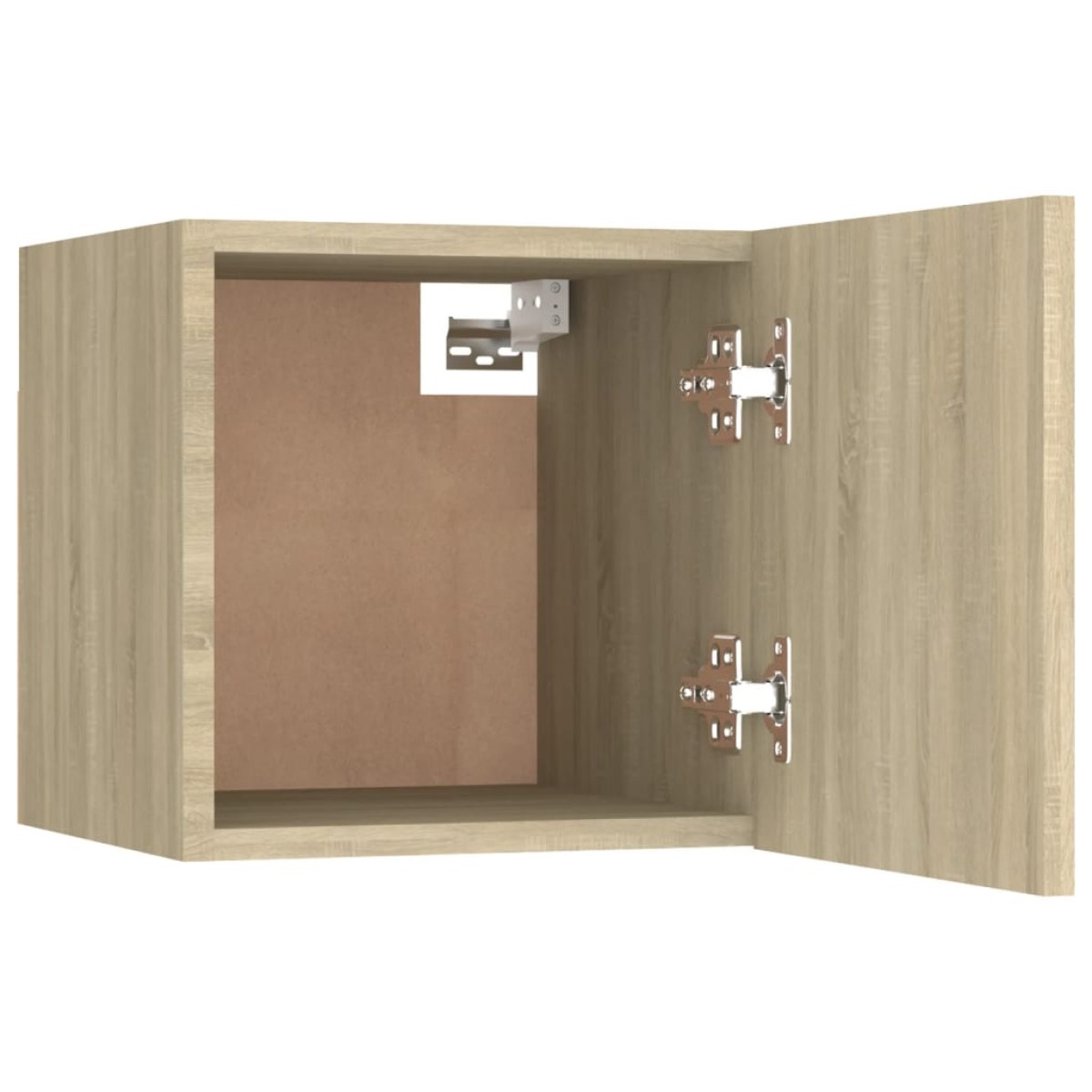 vidaXL Κομοδίνο Sonoma Δρυς 30,5 x 30 x 30 εκ. από Μοριοσανίδα
