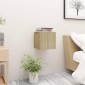 vidaXL Κομοδίνα 2 τεμ. Sonoma Δρυς 30,5 x 30 x 30 εκ. από Μοριοσανίδα