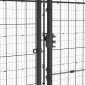 vidaXL Κλουβί Σκύλου Εξωτ. Χώρου με Στέγαστρο 21,78 μ² από Ατσάλι