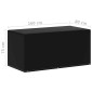 3082851 vidaXL Garden Furniture Covers 2 pcs 6 Eyelets 160x80x75 cm (2x48650)