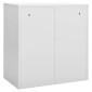 vidaXL Φοριαμοί 5 τεμ. Ανοιχτό Γκρι/Κόκκινο 90x45x92,5 εκ. Ατσάλινοι