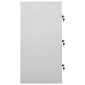 vidaXL Φοριαμοί 2 τεμ. Ανοιχτό Γκρι/Πράσινο 90x45x92,5 εκ. Ατσάλινοι