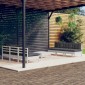 vidaXL Σαλόνι Κήπου Σετ 7 Τεμ. Ανθρακί από Ξύλο Πεύκου με Μαξιλάρια