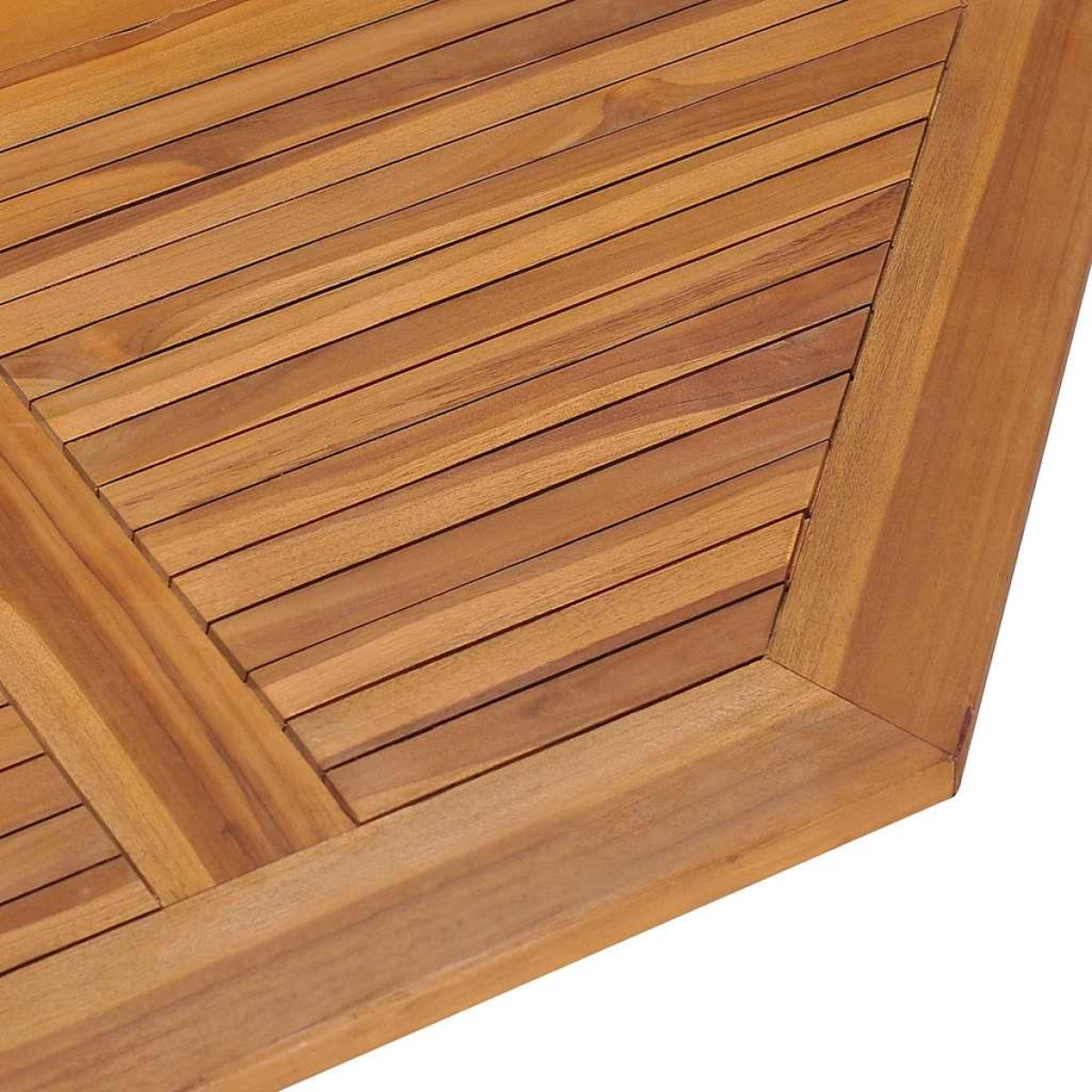 vidaXL Σετ Τραπεζαρίας Εξ. Χώρου Πτυσσόμενο 5 τεμ. από Μασίφ Ξύλο Teak