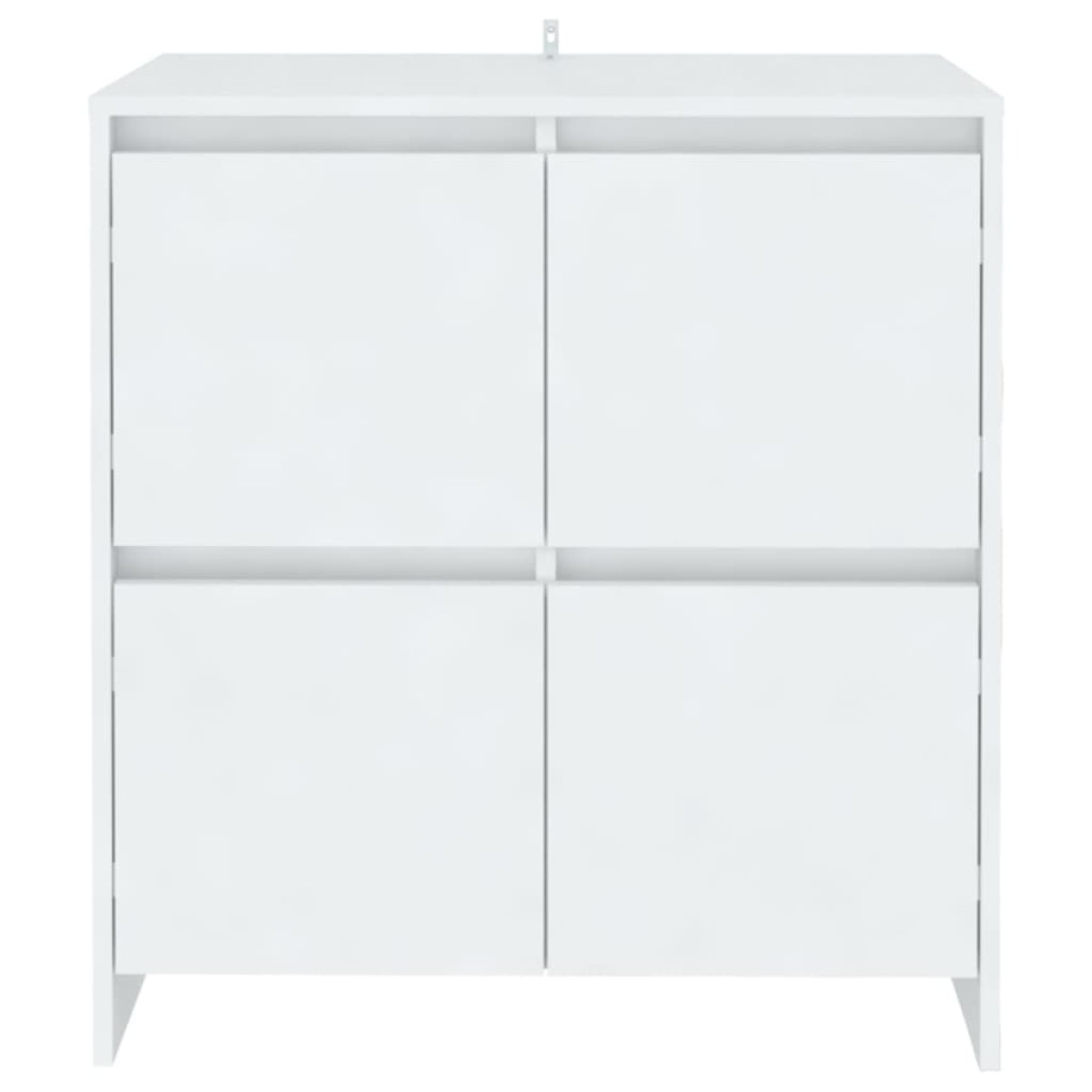 vidaXL Ντουλάπια 2 τεμ. Λευκά 70 x 41 x 75 εκ. από Μοριοσανίδα
