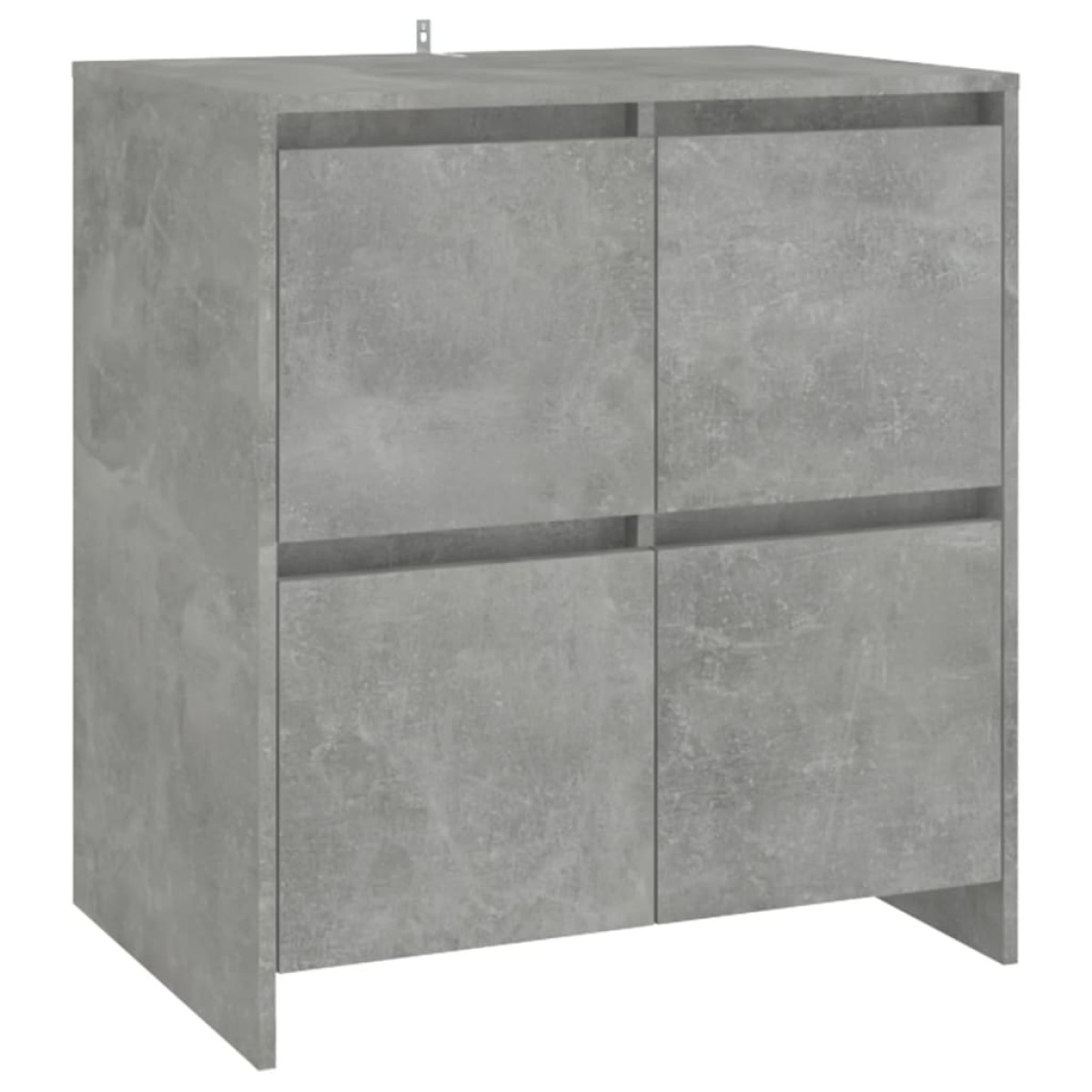 vidaXL Ντουλάπια 2 τεμ. Γκρι Σκυροδέματος 70 x 41 x 75 εκ. Μοριοσανίδα