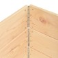 vidaXL Κολάρα Παλέτας 3 τεμ. 80 x 120 εκ. από Μασίφ Ξύλο Πεύκου