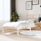 vidaXL Πλαίσιο Κρεβατιού 75 x 190 εκ. από Μασίφ Ξύλο Small Single