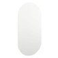 vidaXL Καθρέφτης με Φώτα LED 60x30 εκ. Γυαλί Οβάλ