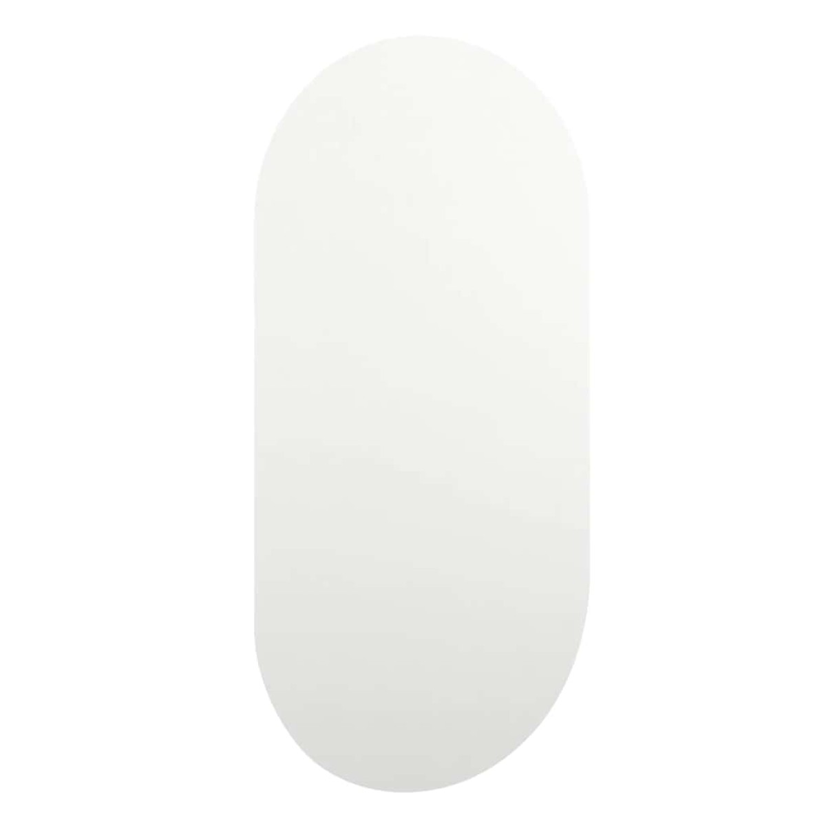 vidaXL Καθρέφτης με Φώτα LED 80x40 εκ. Γυαλί Οβάλ