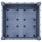 vidaXL Ζαρντινιέρα 40 x 40 x 23 εκ. από Πολυπροπυλένιο