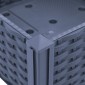 vidaXL Ζαρντινιέρα 40 x 40 x 23 εκ. από Πολυπροπυλένιο