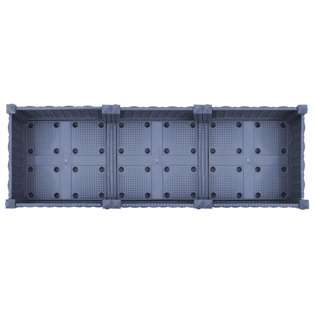 vidaXL Ζαρντινιέρα 120 x 40 x 71 εκ. από Πολυπροπυλένιο