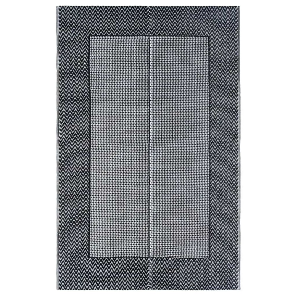vidaXL Χαλί εξωτερικού χώρου ARAKIL γκρι 190x290 cm PP