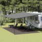 vidaXL Χαλί Σκηνής Ανθρακί 400 x 800 εκ. από HDPE