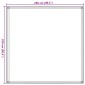 vidaXL Χαλί Σκηνής Σκούρο Πράσινο 250 x 250 εκ.