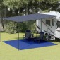 vidaXL Χαλί Σκηνής Μπλε 400 x 400 εκ. από HDPE