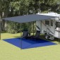 vidaXL Χαλί Σκηνής Σκούρο Πράσινο 400 x 500 εκ. από HDPE