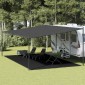vidaXL Χαλί Σκηνής Μαύρο 400 x 600 εκ.